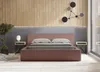 Polsterbett Doppelbett OMAHA 160x200cm Komplettset in Stoff Produktbild-Vorschau 2