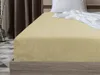 Prześcieradło frotte EXCLUSIVE kremowe 140x200 cm Podgląd zdjęcia produktu 1