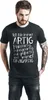 Sprüche T-Shirt Herren Ich bin immer artig! schwarz XXL Produktbild-Vorschau 4