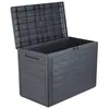 Gartenbox WOODEBOX Prosperplast MBWL190-S433 Anthrazit Produktbild-Vorschau 4