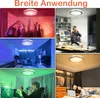 XINZI 60W LED Deckenleuchte , RGB Farbwechsel Deckenlampe Produktbild-Vorschau 4