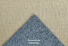 Rückseite des blauen Teppichbodens mit Textilrücken
 Produktbild-Vorschau