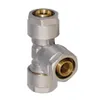 A plumbing fitting, specifically a T-junction connector, is shown against a white background. Anteprima dell’immagine prodotto