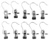 10 Stück kurze Schwanz-Aufhänger-Clips aus Edelstahl, Produktbild-Vorschau 1