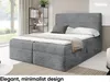 MEBLINI Boxspringbett mit Bettkasten - 200x220 - Produktbild-Vorschau 3
