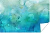MuchoWow® Poster Aquarell - Blau - Grün - Farbton 120x80 cm Produktbild-Vorschau 1