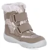 Superfit Mädchen Winterstiefeletten CRYSTAL Beige Leder & Produktbild-Vorschau 5