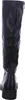 A black boot is shown from the back against a white background. Voir les images du produit