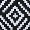 vidaXL Dywanik zewnętrzny ARAKIL biało-czarny 120x180 cm PP Podgląd zdjęcia produktu 6