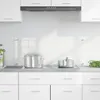 vidaXL Panel kuchenny przezroczysty 100 x 40 cm Szkło Podgląd zdjęcia produktu 3
