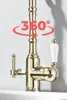 3-Wege Küchenarmatur Retro mit Wasserfilter-Anschluss, Produktbild-Vorschau 9