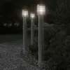 vidaXL Luce di percorso con presa di corrente argento 110 Anteprima dell’immagine prodotto 2