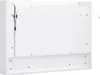 vidaXL Armoire à miroir de salle de bain LED blanc 80x15x60 Voir les images du produit 7