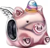 Pandora Fliegendes Einhorn Schwein Charm 792573C01 Anhänger Produktbild-Vorschau 6