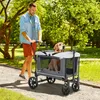 PawHut 2 in 1 passeggino per cani passeggino pieghevole per Anteprima dell’immagine prodotto 2