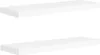 Two white shelves are shown against a white background. Produktbild-Vorschau