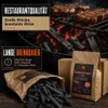 Premium Holzkohle - 20 kg | Hartholz-Charcoal für Produktbild-Vorschau 5
