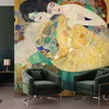 Vlies fototapete Jungfrau - G. Klimt 250x175 cm Feeby Grün Produktbild-Vorschau 2