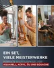 LIEBERGE Premium Langstiel Pinselset Acrylfarben - 12 Produktbild-Vorschau 4