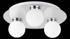 Rabalux 2113 Becca, G9, silber-weiß, rund, ø300mm Produktbild-Vorschau 5