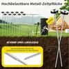 12 Stück Felsbodenhering Zelt-Heringe Felsbodennagel, Produktbild-Vorschau 3