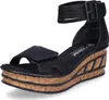 Rieker Damen Keilsandalette schwarz Produktbild-Vorschau 38