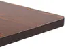 vidaXL Bistro stůl tmavě hnědý 60x60 cm MDF Náhled obrázku produktu 2
