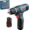 Bosch Perceuse à percussion 12V 30/14Nm 2X2.0Ah Valise Gsb Voir les images du produit 12