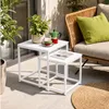 Couchtisch Set 2er Satztisch Beistelltisch eckig Nesting Produktbild-Vorschau 6