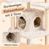 COSTWAY Kraboom, 170 cm hoog, met kattenhol, ligvlak, Productafbeelding-voorbeeld 6