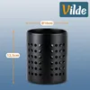 Vilde | Besteckkorb Schwarz Edelstahl - Besteckhalter Produktbild-Vorschau 4