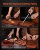 Set di coltelli da cucina VEVOR con ceppo (legno) e acciaio Anteprima dell’immagine prodotto 7