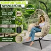 tillvex® Hängesessel mit Gestell Outdoor & wetterfester Produktbild-Vorschau 3