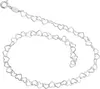 SILBERKETTEN STORE Fußkette Herzen - 925 Silber, Länge Produktbild-Vorschau 1