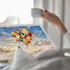 Relaxdays – stolik do układania puzzli z 2 szufladami, do Podgląd zdjęcia produktu 3