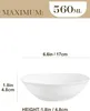 MALACASA, Serie Elisa, 6 teilig Set Porzellan 6,7" Schalen Produktbild-Vorschau 2