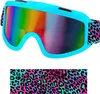 "Skibrille Après-Ski / Festival Regenbogen Leopardenmuster" Produktbild-Vorschau 3