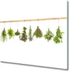 Glas Herdabdeckplatte 60x52 cm Spritzschutz Produktbild-Vorschau 1