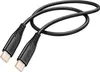 Swissten - Cabo Soft Silikon USB-C-USB-C (0,4 m-černý) Náhled obrázku produktu 3