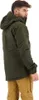A man wearing a green jacket and brown pants, shown from the side. Podgląd zdjęcia produktu