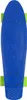 Enero 22″ plastový skateboard Blue - Ľahká cruiser doska Náhľad obrázku produktu 4