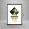 Gerahmtes Poster - Schwarzer Rahmen - Abstraktion Diamant Produktbild-Vorschau 5