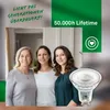 Briloner Set di 2 lampadine LED GU10, vetro, CEE A, luce Anteprima dell’immagine prodotto 14