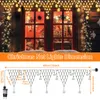 4x0.6M LED Lichtervorhang Weihnachten Sterne Lichterkette Produktbild-Vorschau 10