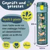 Trinkflasche Kinder, 500ml, leicht - Traktor-blau Produktbild-Vorschau 3