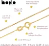 Ankerkette diamantiert Länge 42 cm - Breite 1,6 mm - 333-8 Produktbild-Vorschau 4