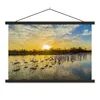 MuchoWow® Textilposter Flamingos in der Camargue bei Produktbild-Vorschau 1