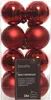 Unzerbrechliche rote Weihnachtskugeln 4cm Matt/Glanz, 16er Produktbild-Vorschau 1
