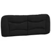 CLORIS Bettgestell mit Kopfteil Schwarz 120x200 cm Stoff Produktbild-Vorschau 8