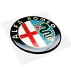 Aufkleber Alfa Romeo 3D Offizielles Logo Old 48 mm Produktbild-Vorschau 2